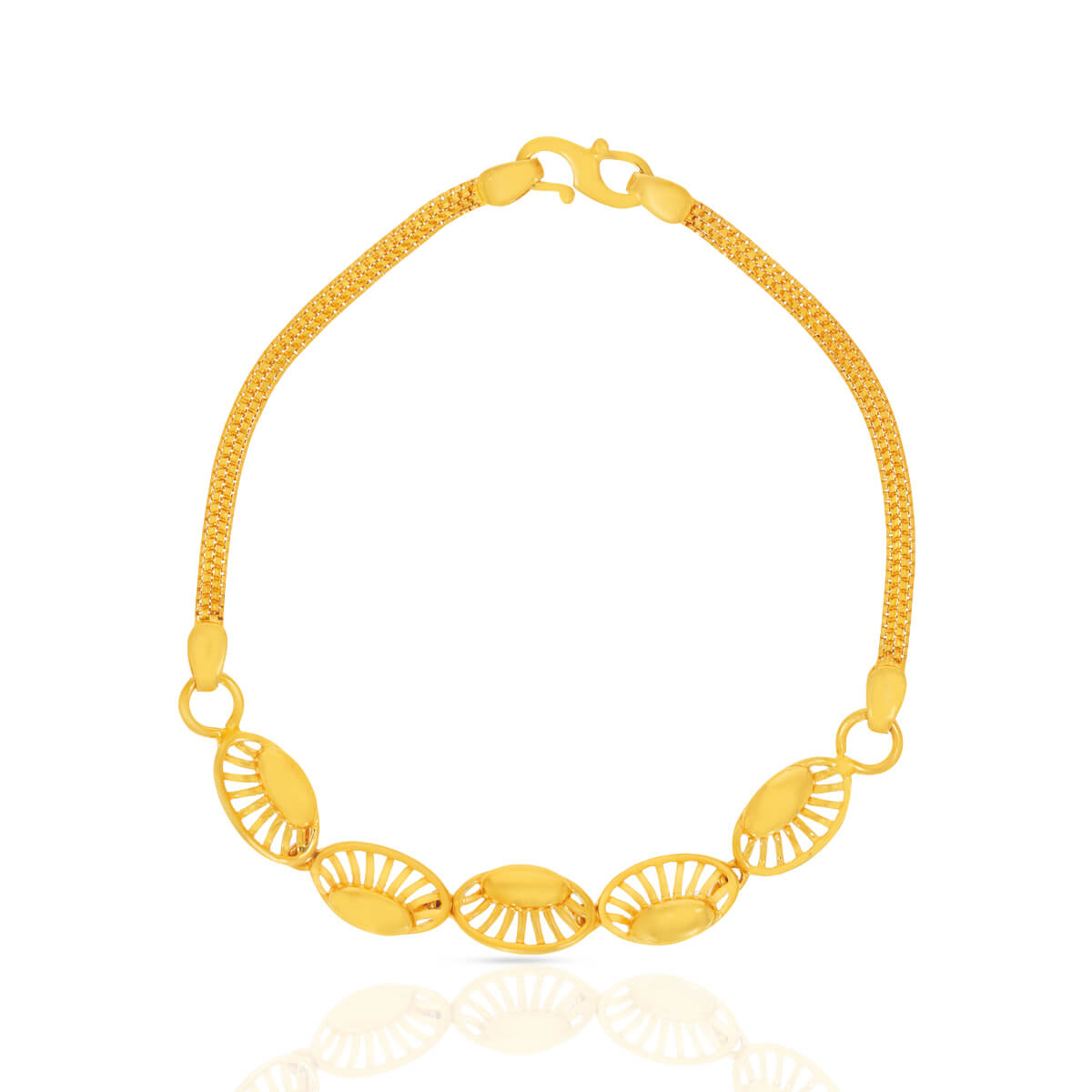 Golden Glamour Gold Bracelet