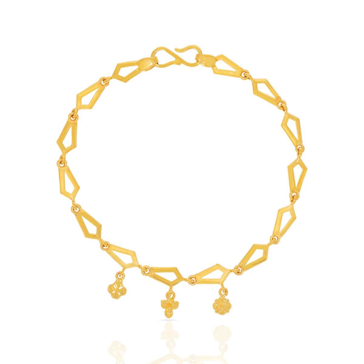 Gleaming Serenade Gold Bracelet with Free Gold Coin