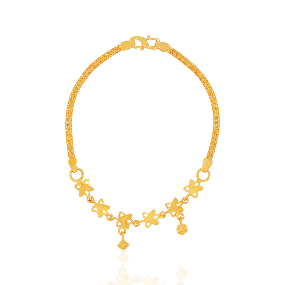 Enchanting Splendor Gold Bracelet