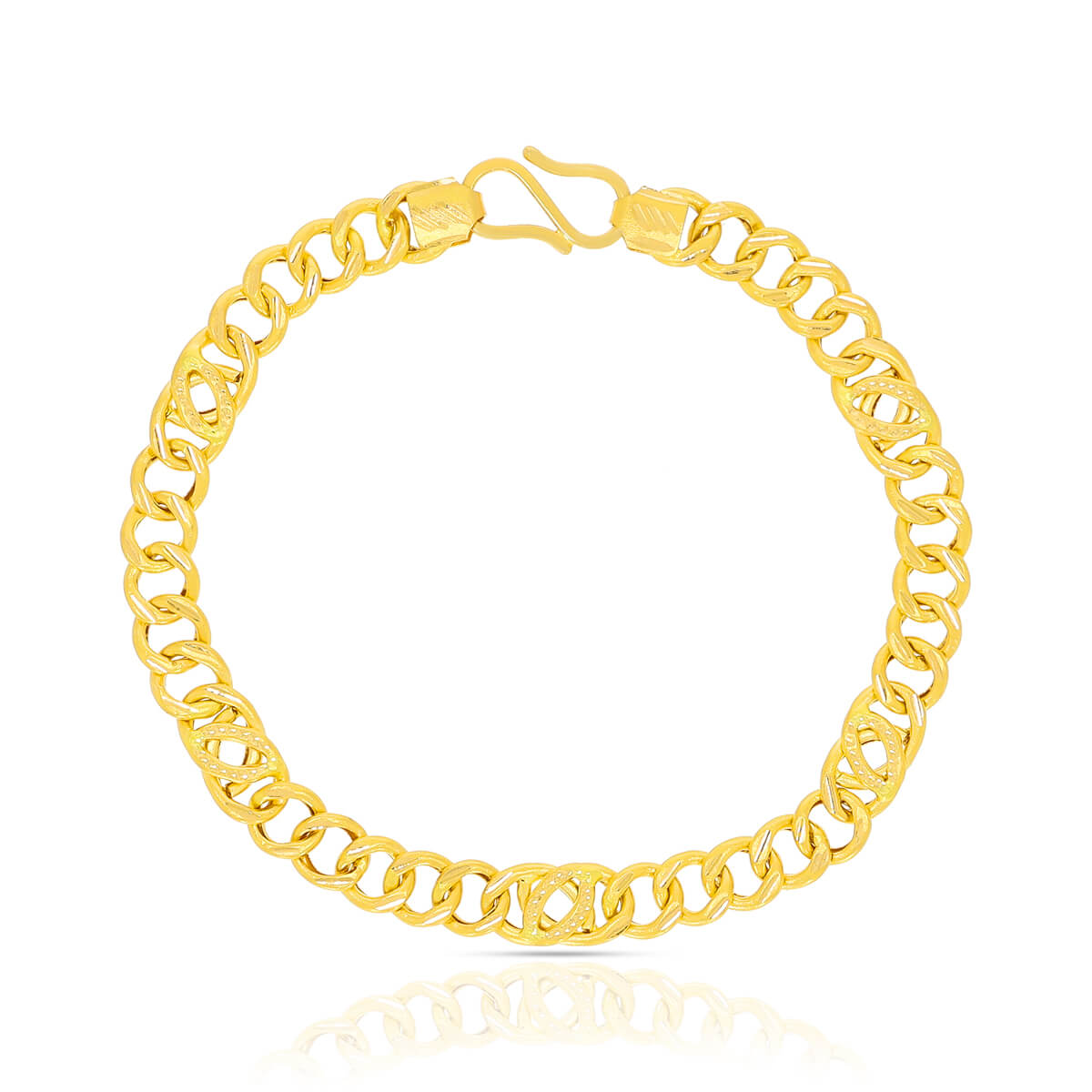 Gold Bracelet with Free Gold Coin