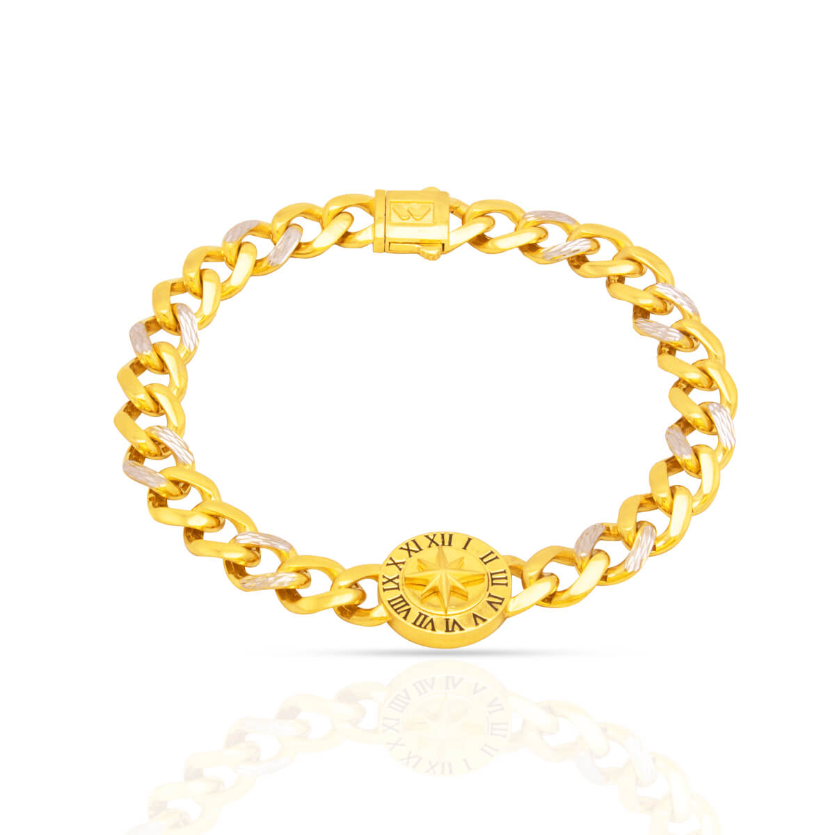 Gold Bracelet with Free Gold Coin