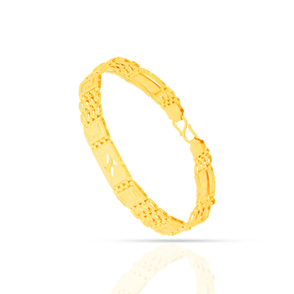 Gold Bracelet with Free Gold Coin