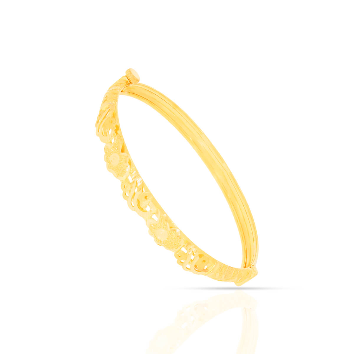 Golden Cascade Gold Bracelet with Free Gold Coin