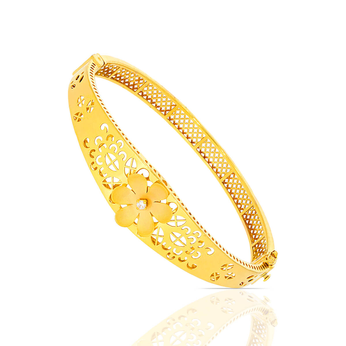 Meshed Elegance The Jali Net Bracelet