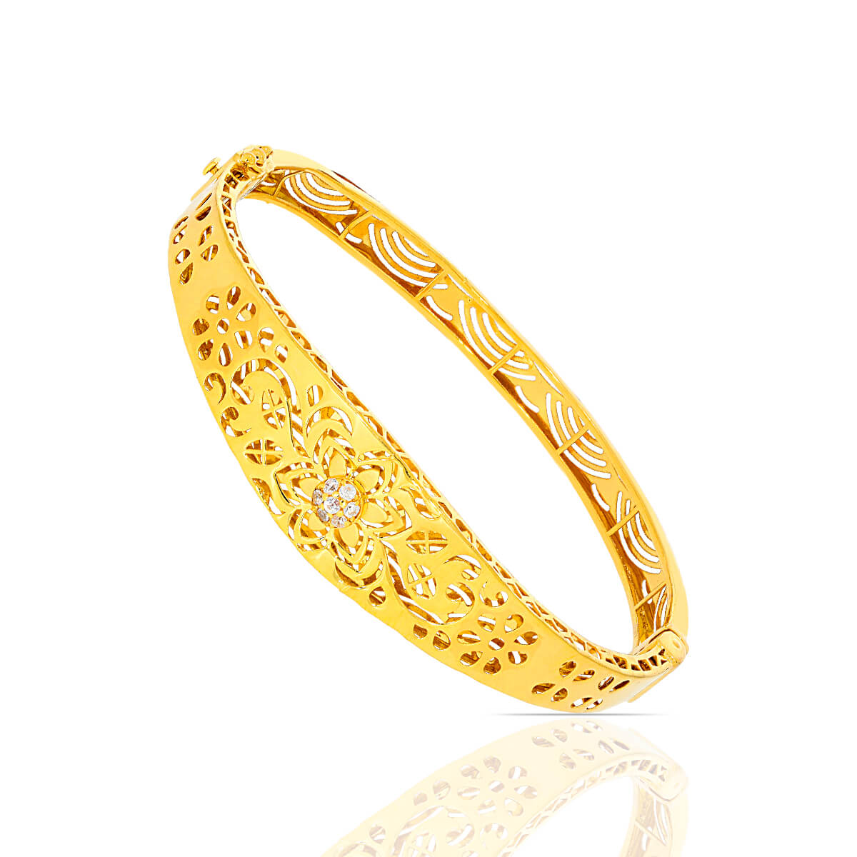 Ethereal Elegance The Jali Net Bracelet with Free Gold Coin