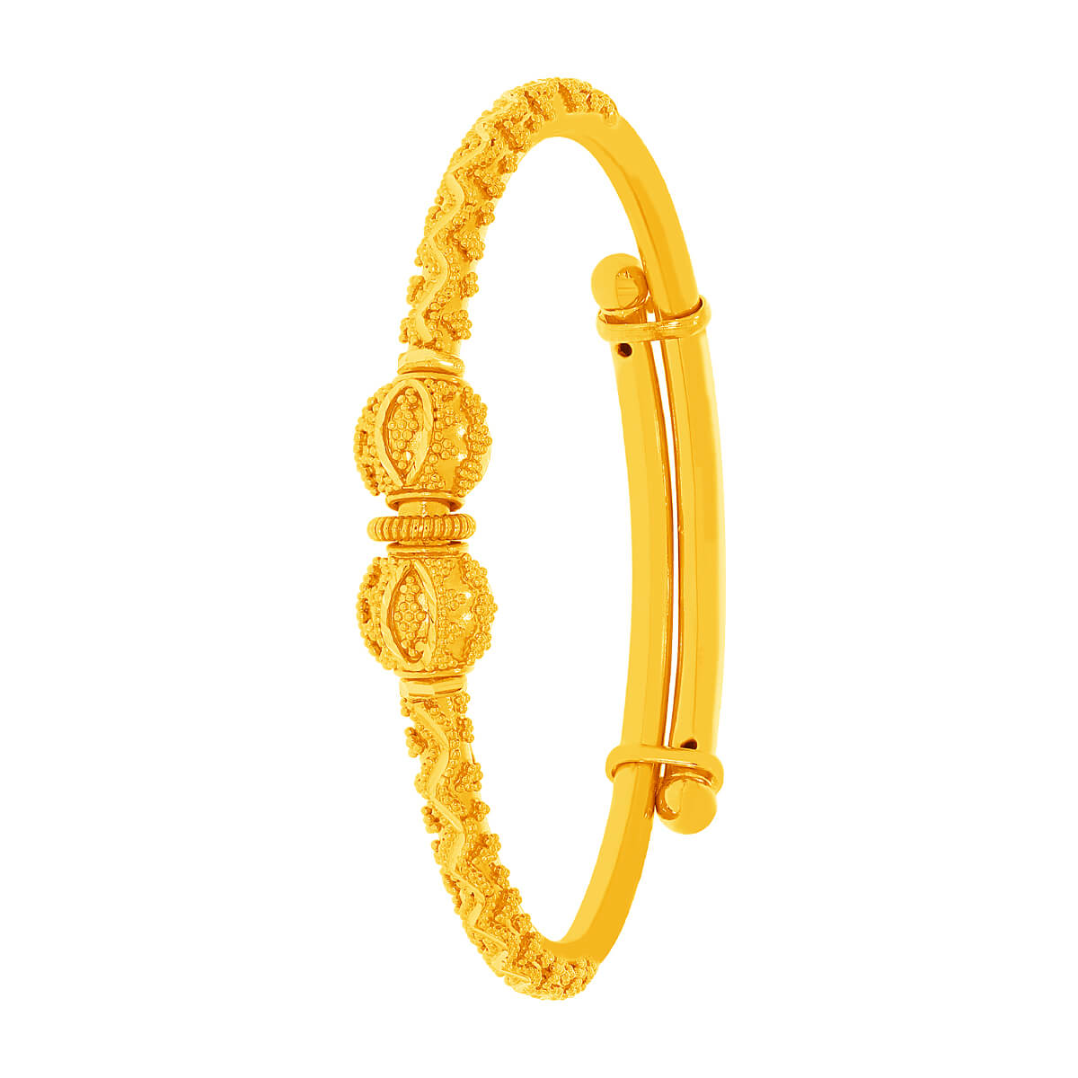 Gaurika Gold Bracelet for kids with Free Gold Coin