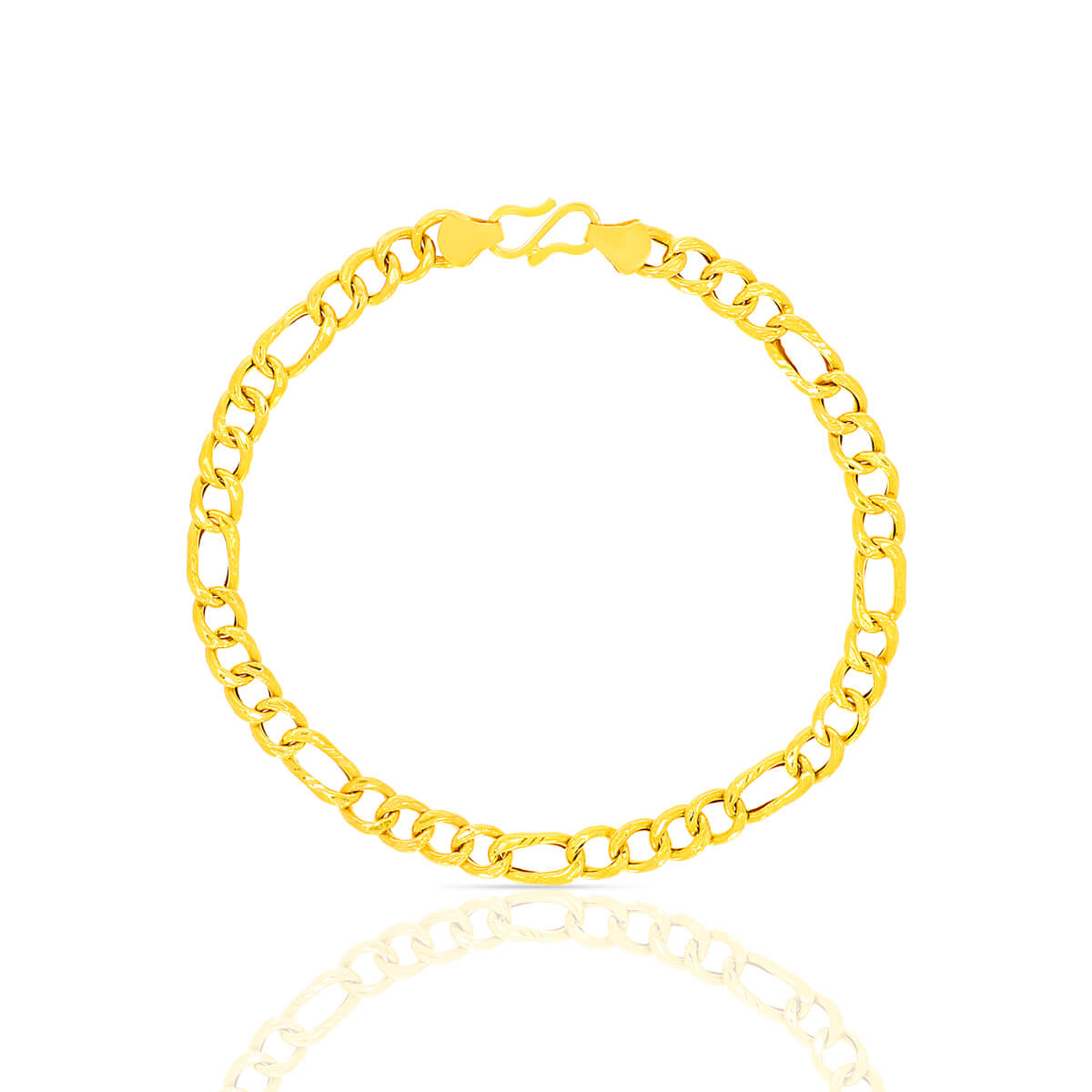 Gold Bracelet with Free Gold Coin