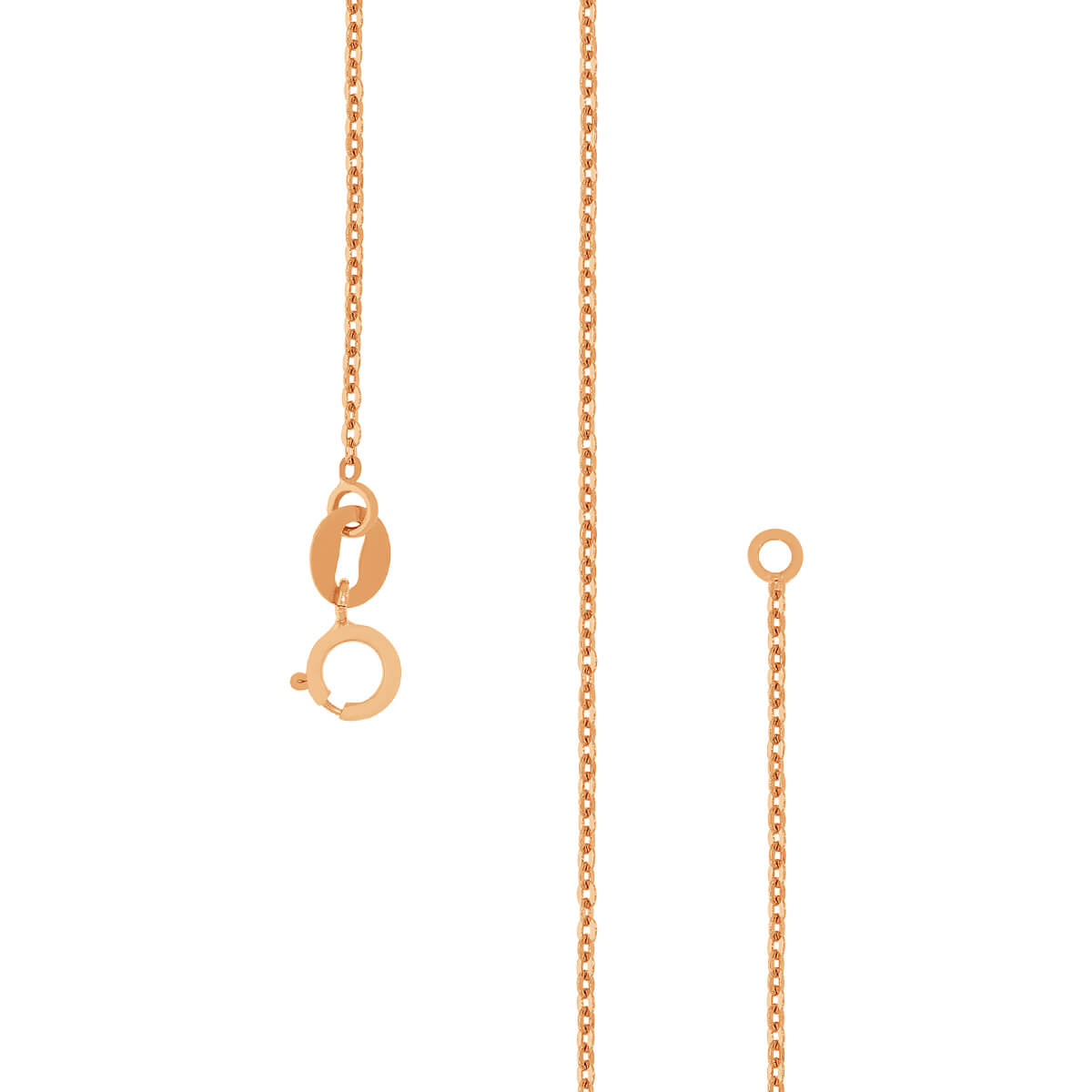 Elegant Cable Gold Chain with Free Gold Coin