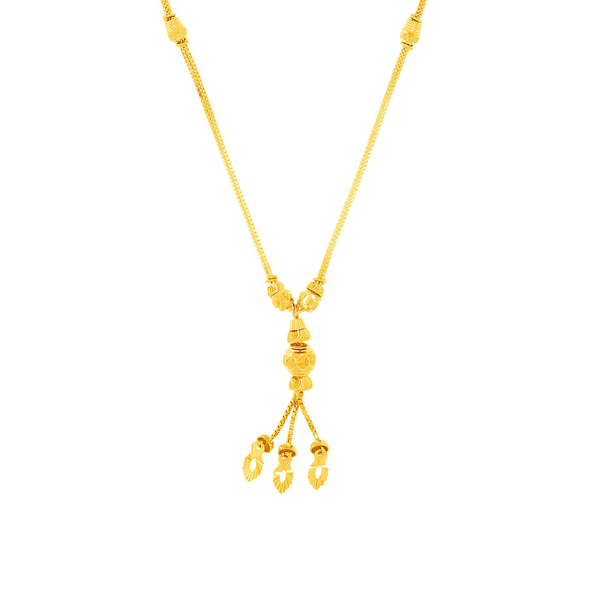 Nidra Gold Chain with Free Gold Coin