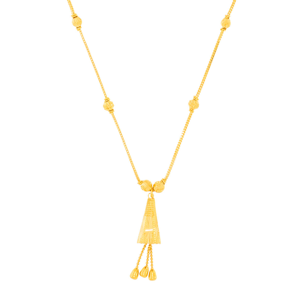 Kyra Gold Mini Necklace with Free Gold Coin