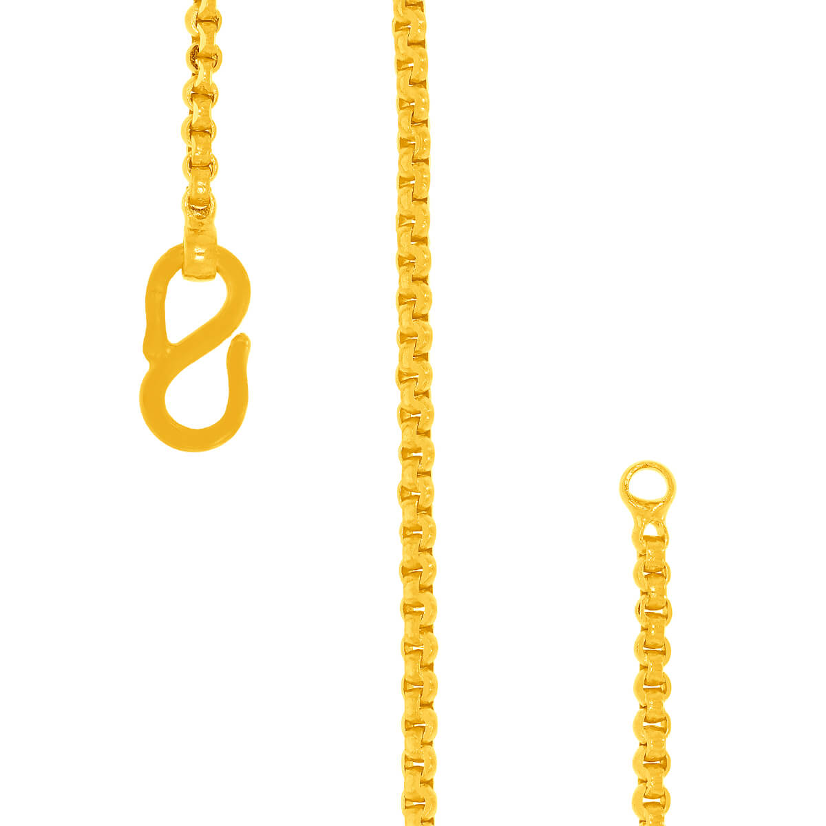 Golden Infinity Gold Chain with Free Gold Coin