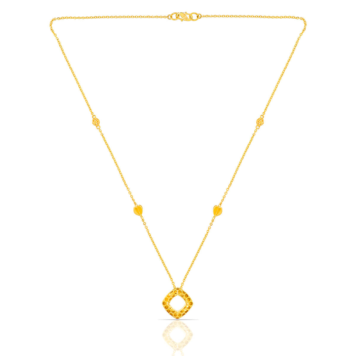 Gold mini necklace on sale designs