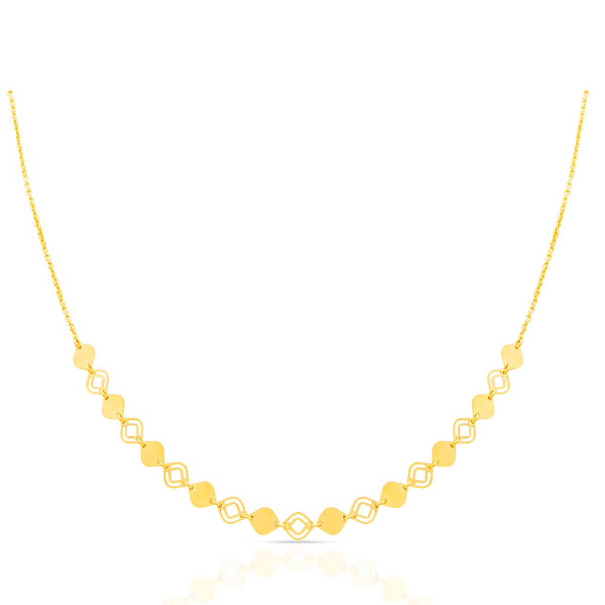 Gold Mini Necklace with Free Gold Coin