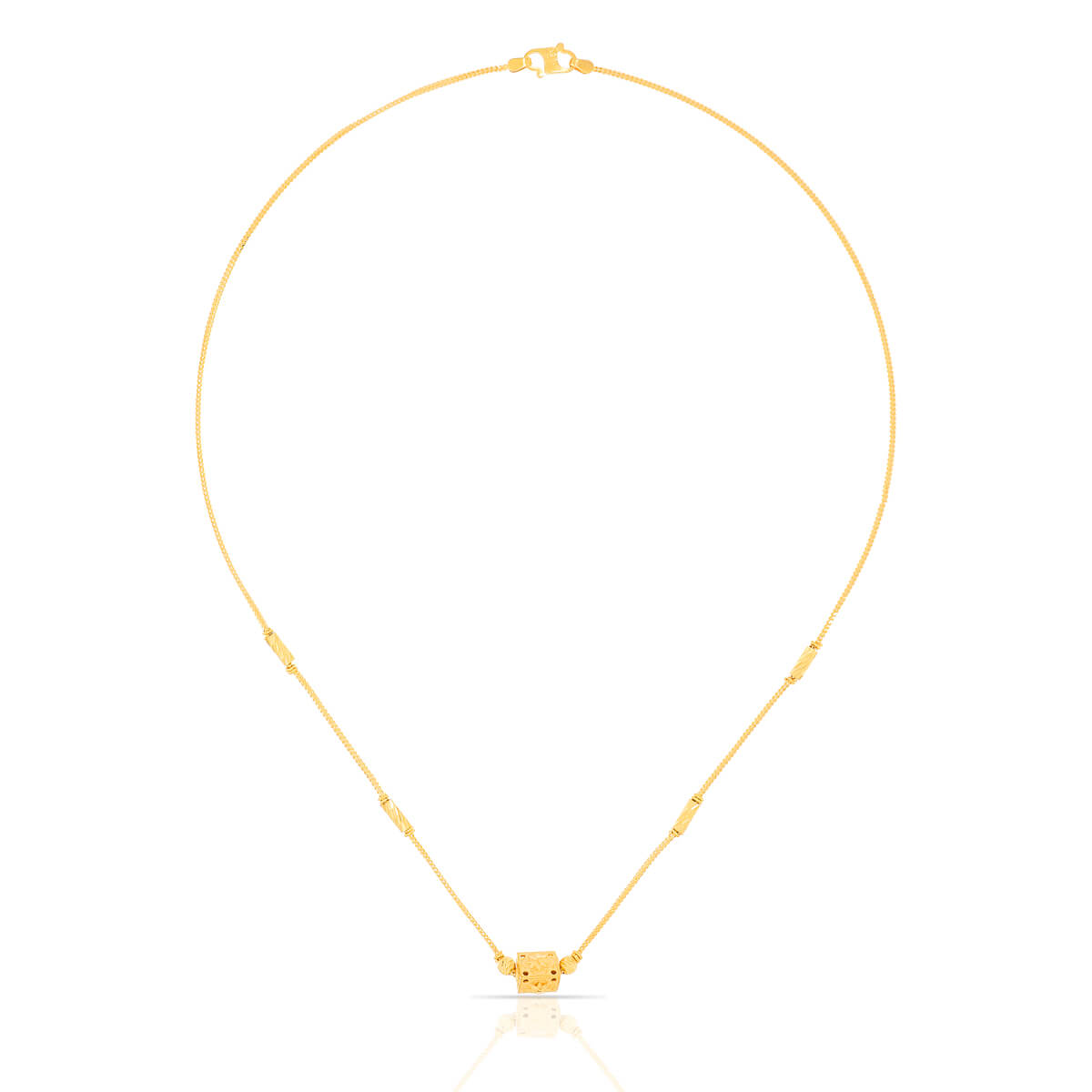 Gold Necklace with Free Gold Coin