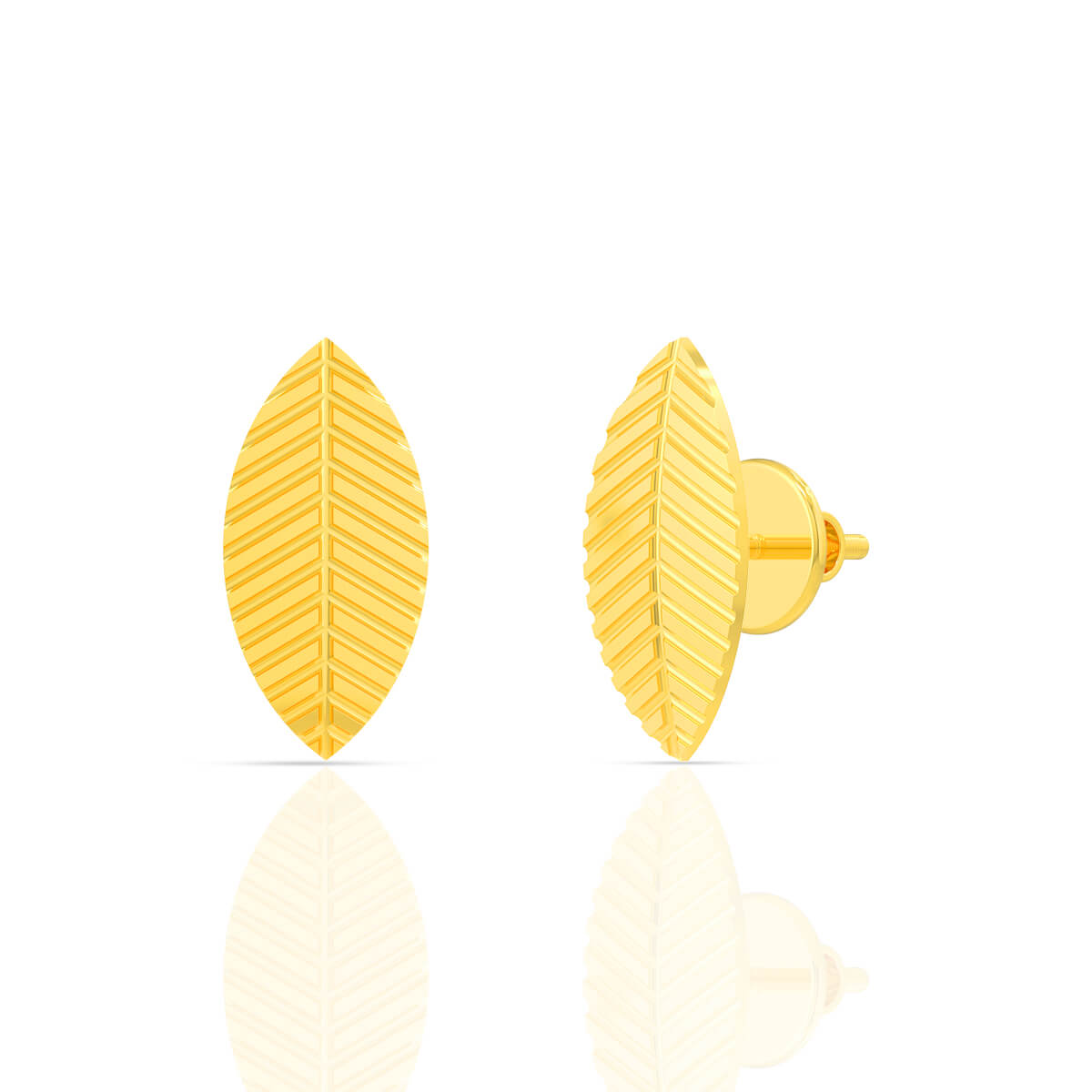 Gold Earring with Free Gold Coin