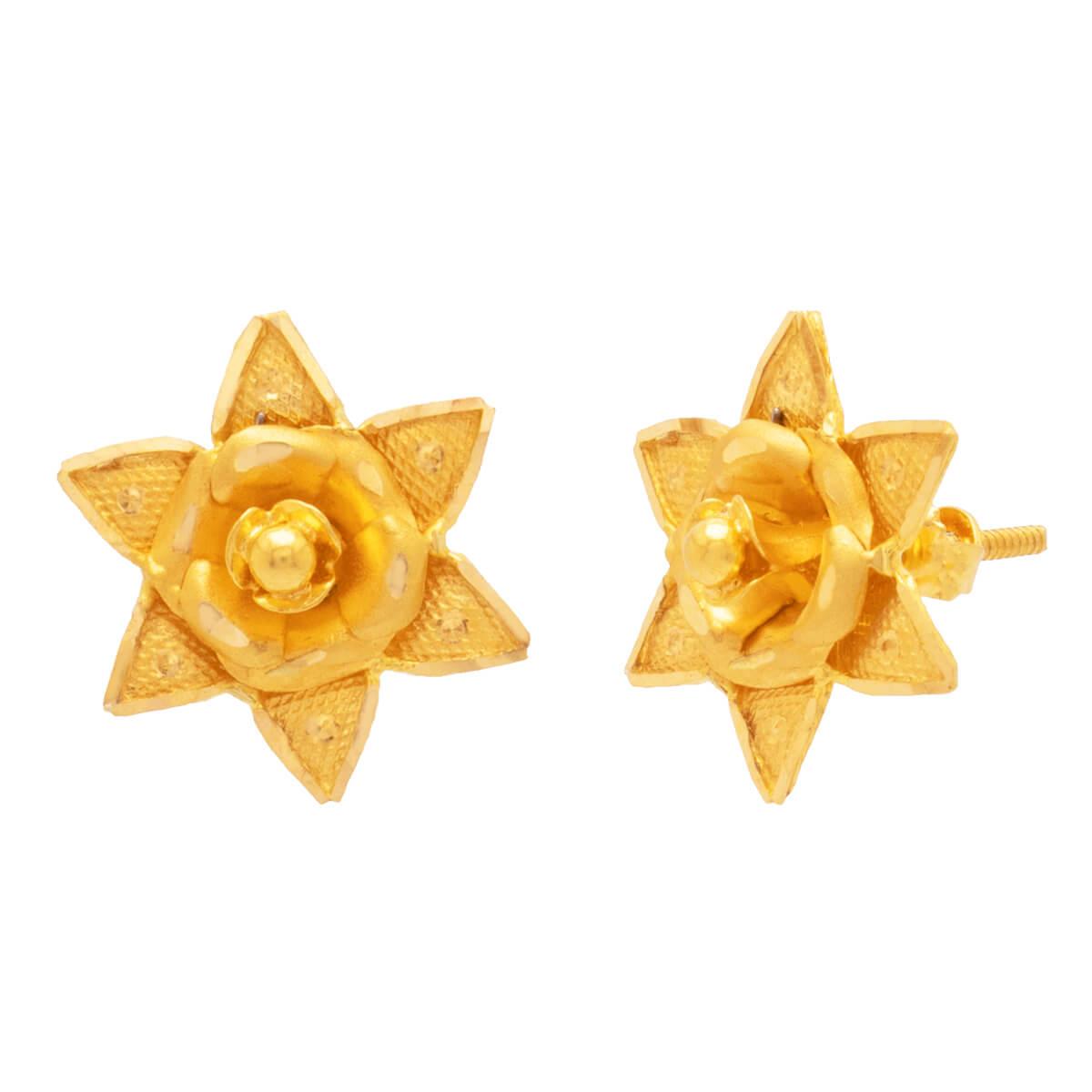 Tashavi Gold Earring