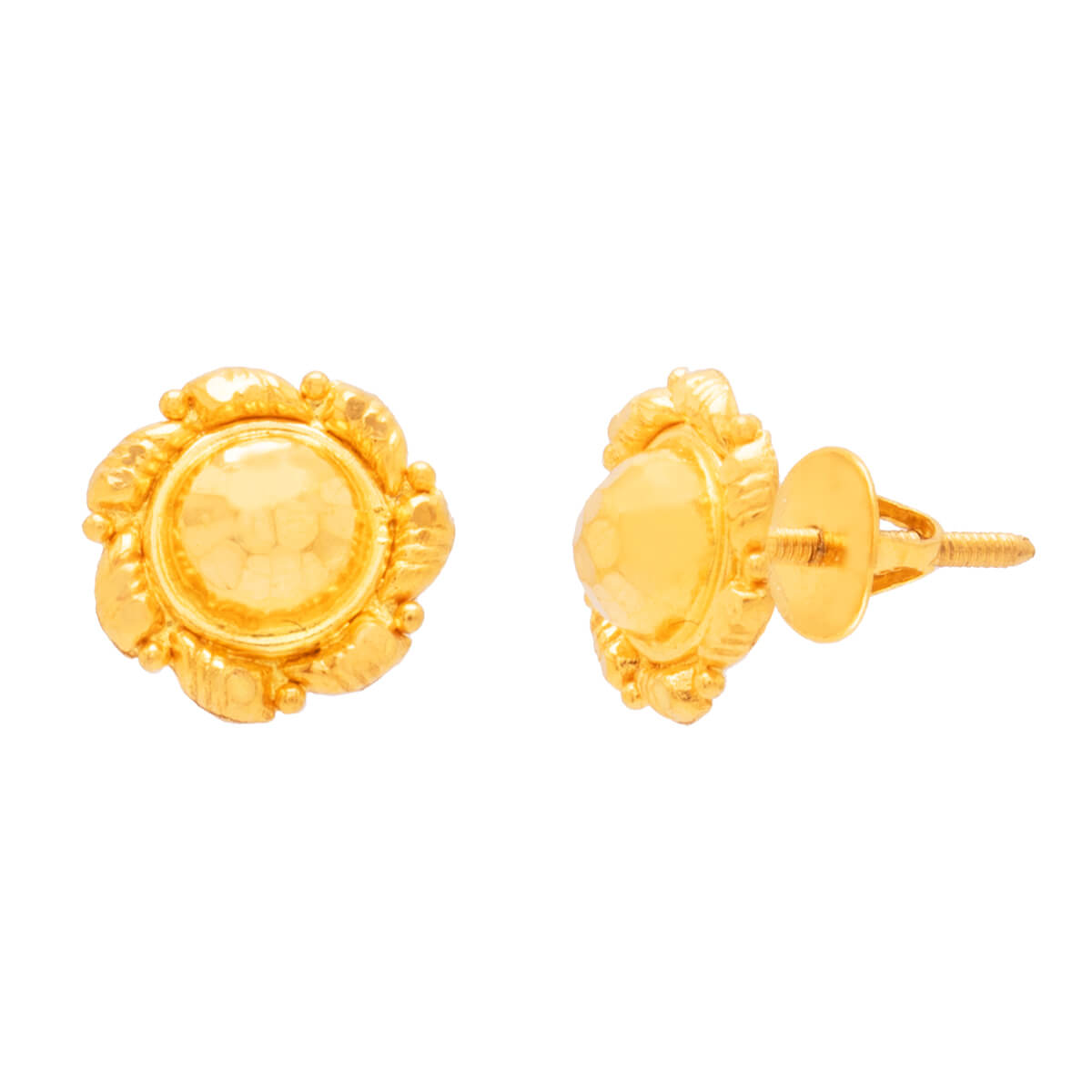 Avisha Gold Earrings with Free Gold Coin