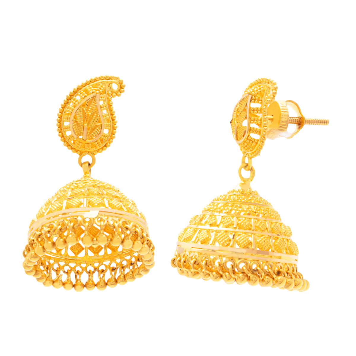 Nityasha Gold Earrings