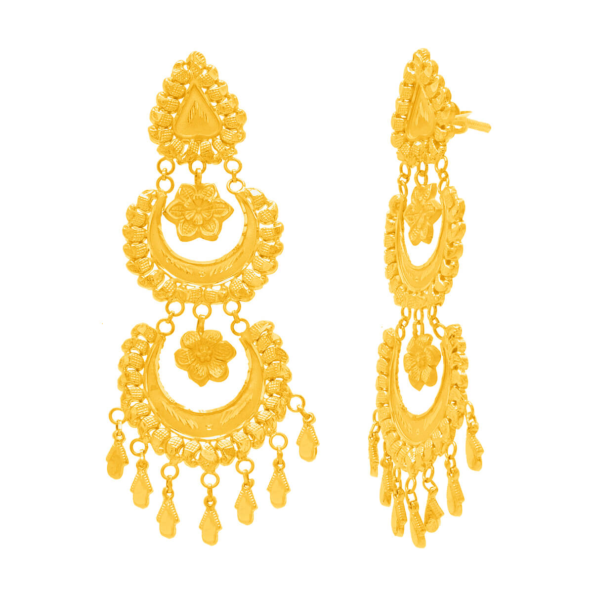 Fridiya Gold Earring