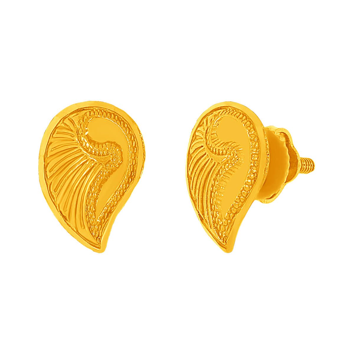 Mehek Gold Earring with Free Gold Coin