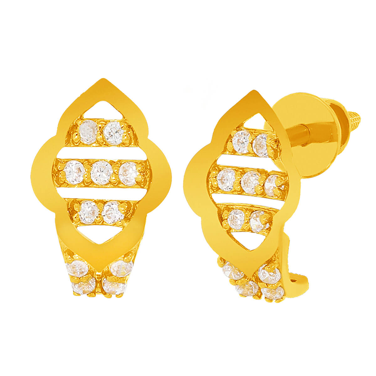 Dyna Gold Earring