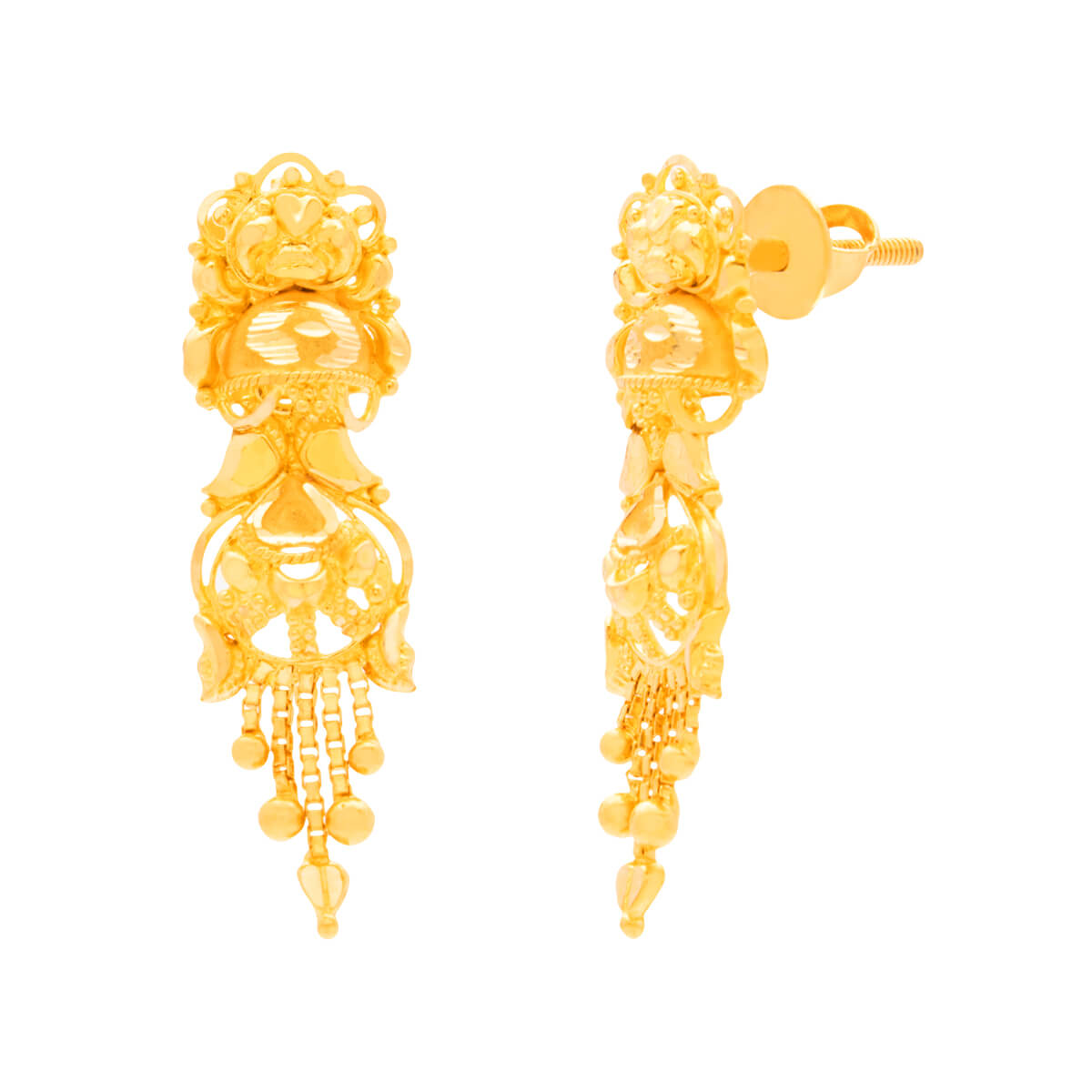 Anayashi Gold Earrings