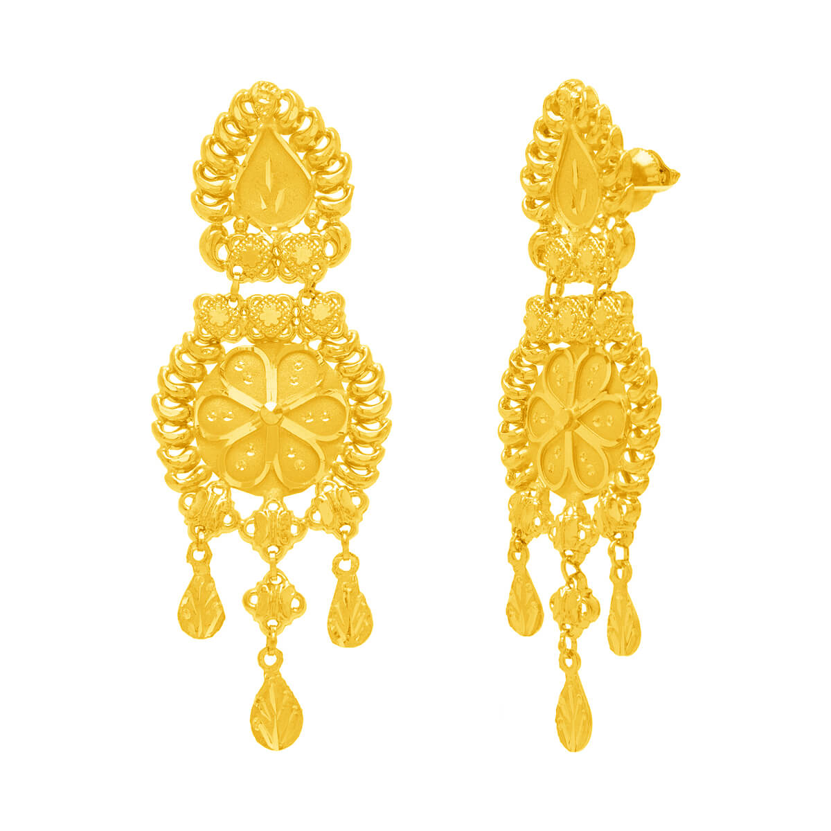 Mirza Gold Earring