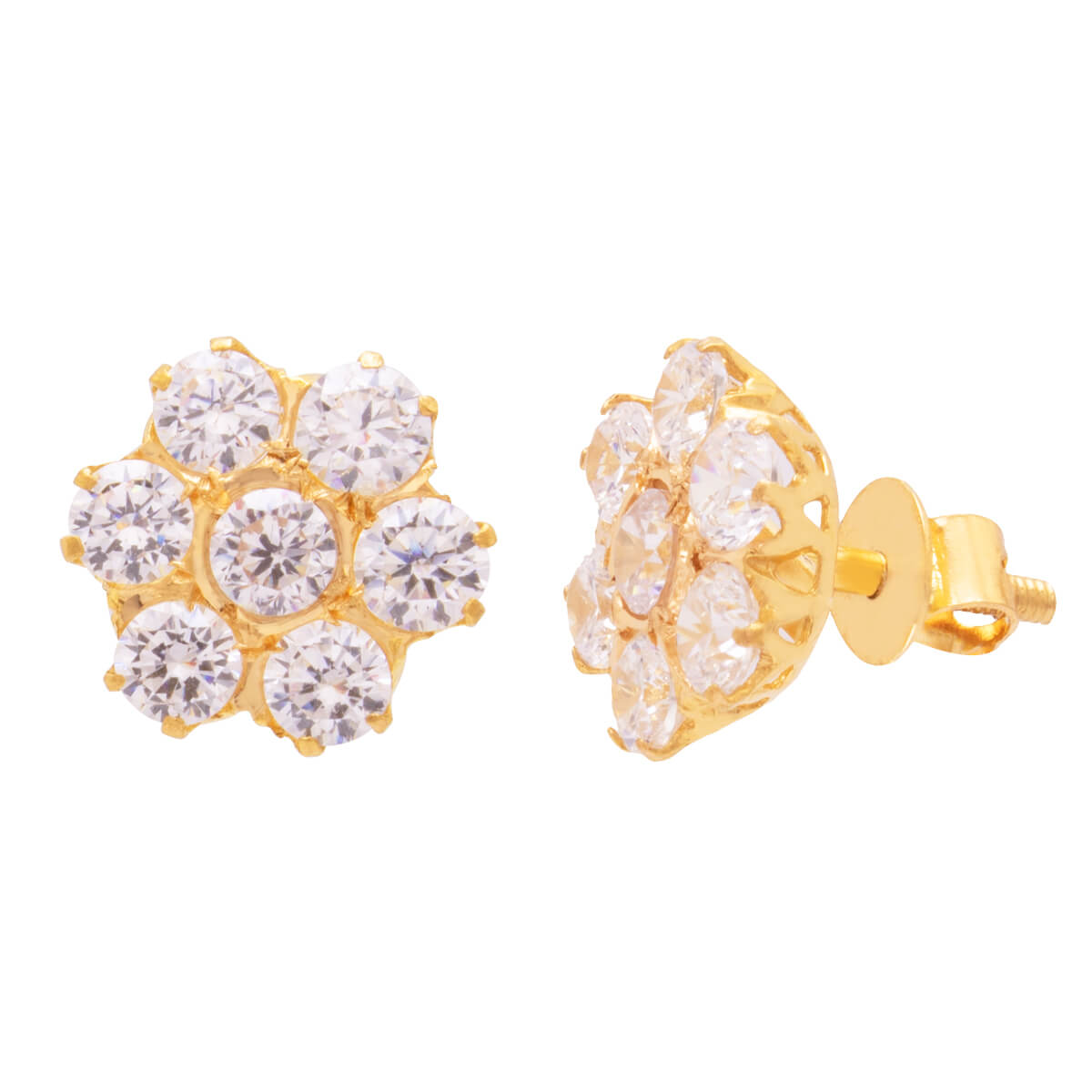 Akul Gold Earrings