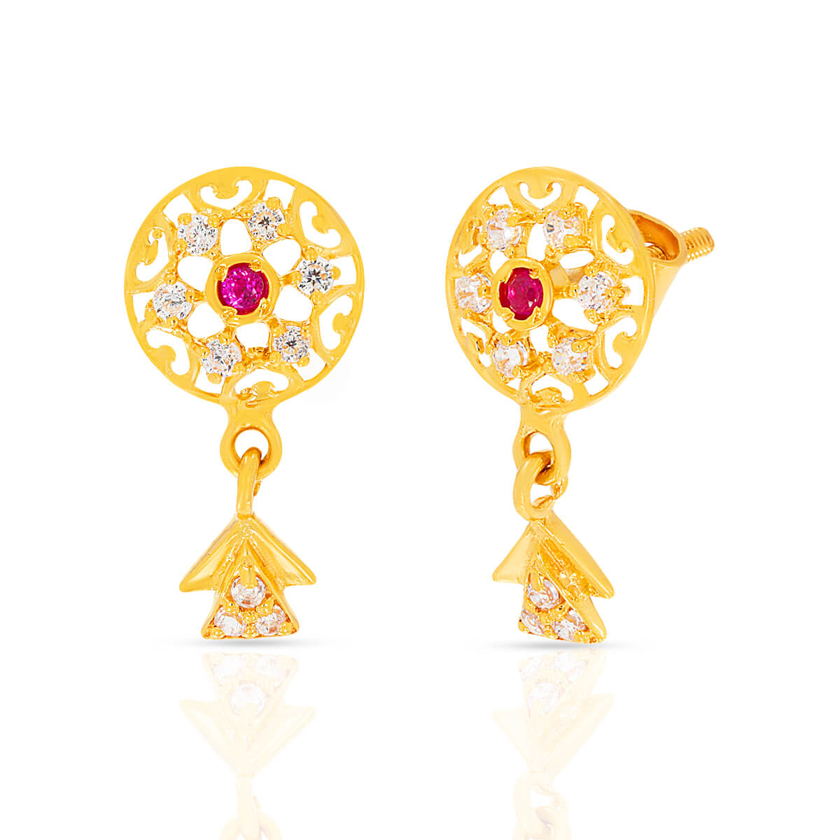 Yatisha Gold Earring