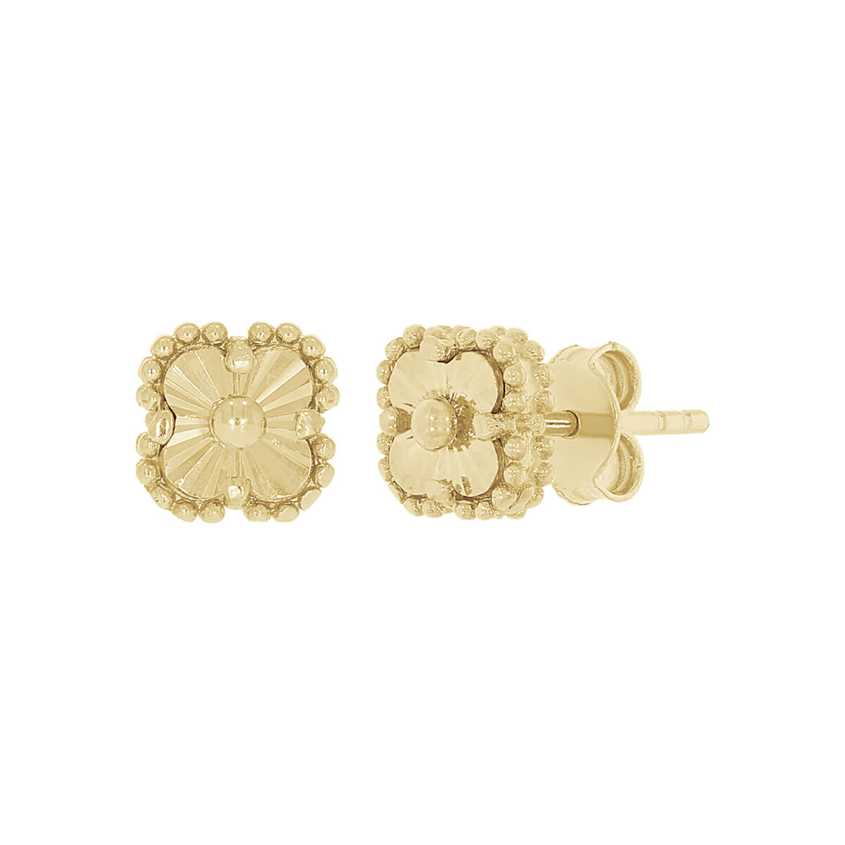 Dazzling Dreams Gold Earrings with Free Gold Coin