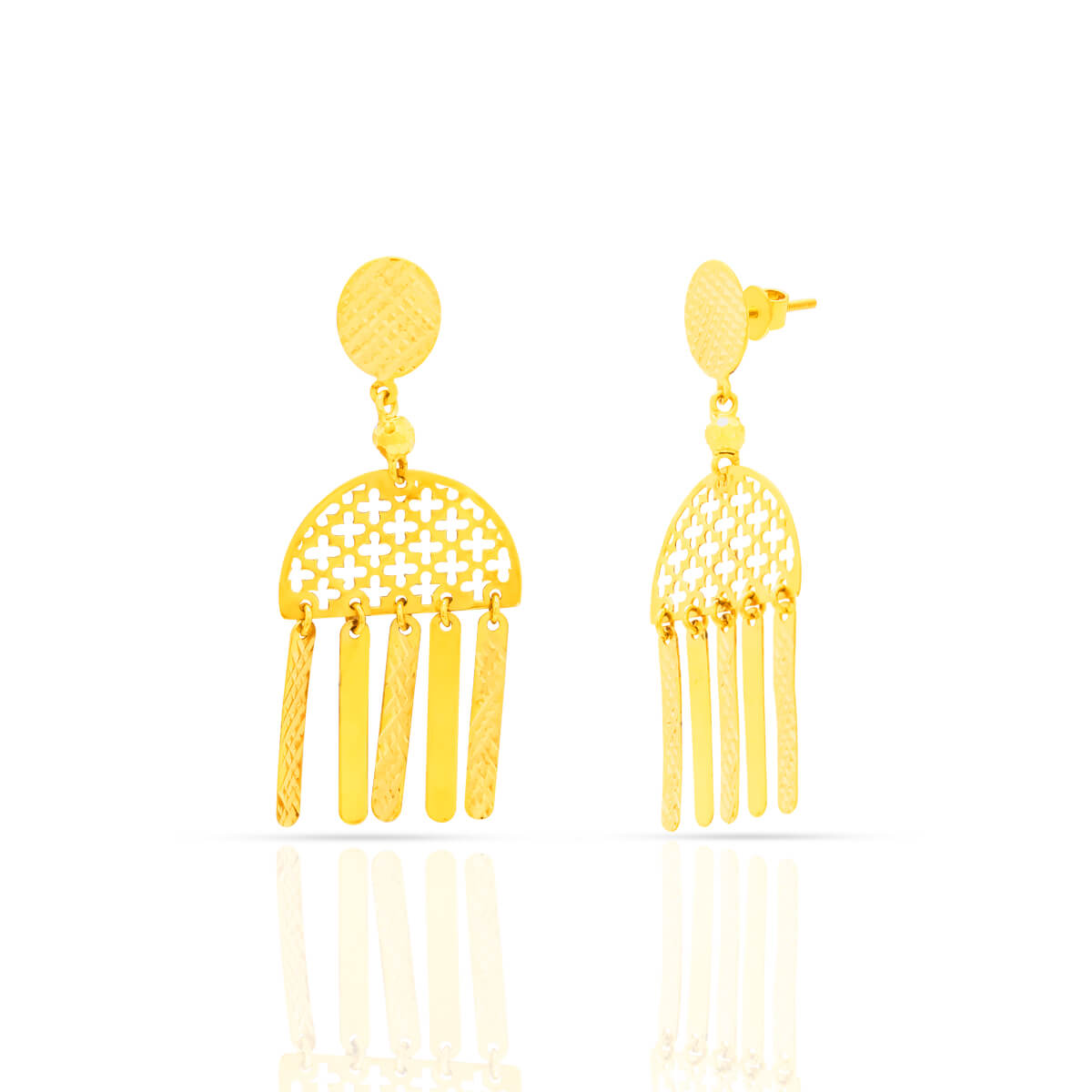 Dazzling Delights Gold Dangle Earring