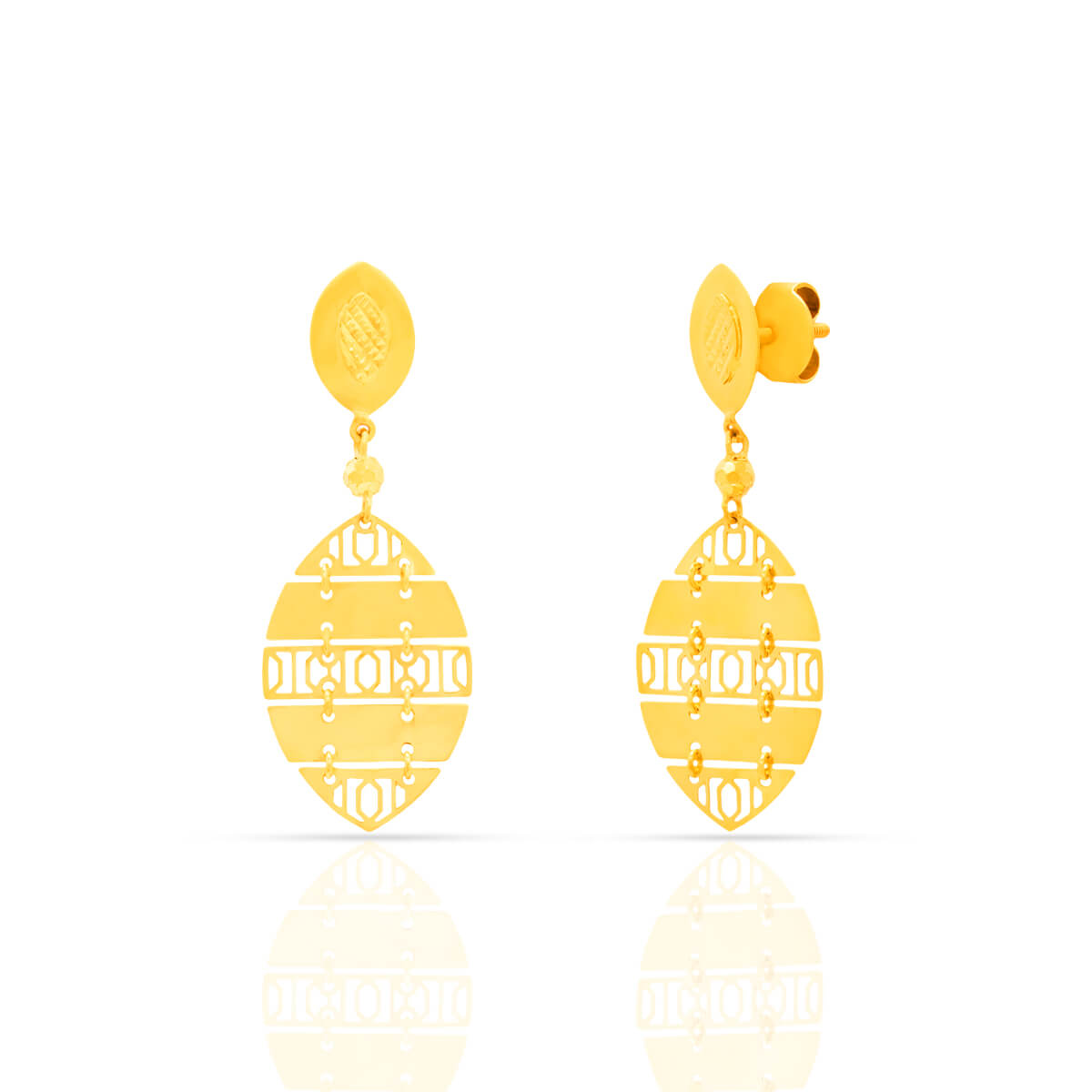 Lustrous Dangle Earring with Free Gold Coin