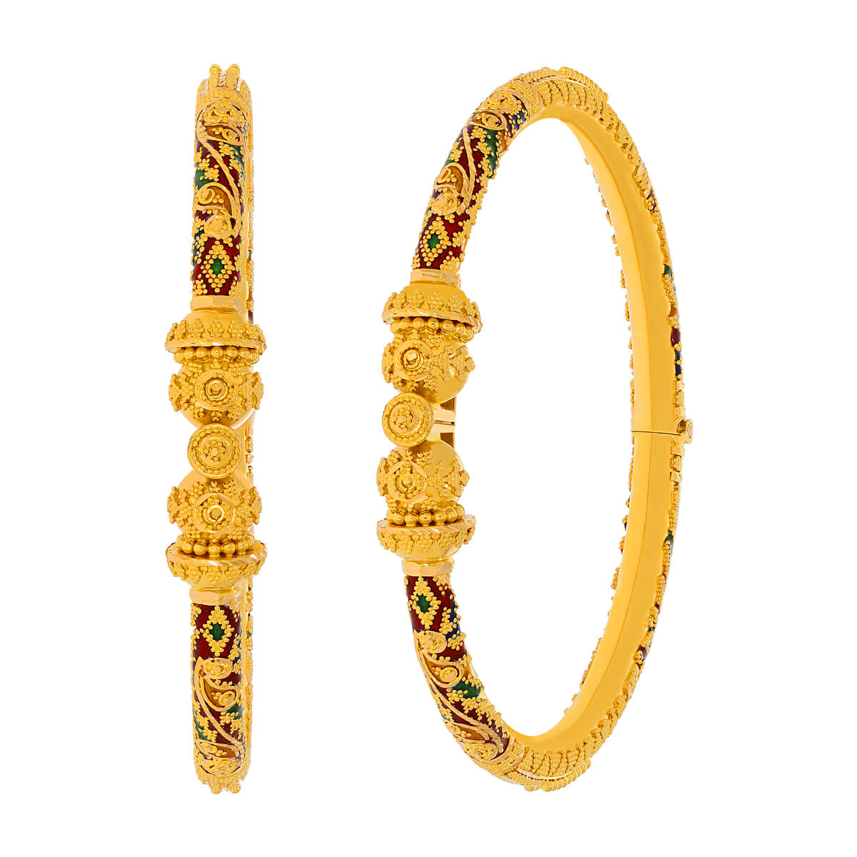 Inayat Gold Bangle with Free Gold Coin