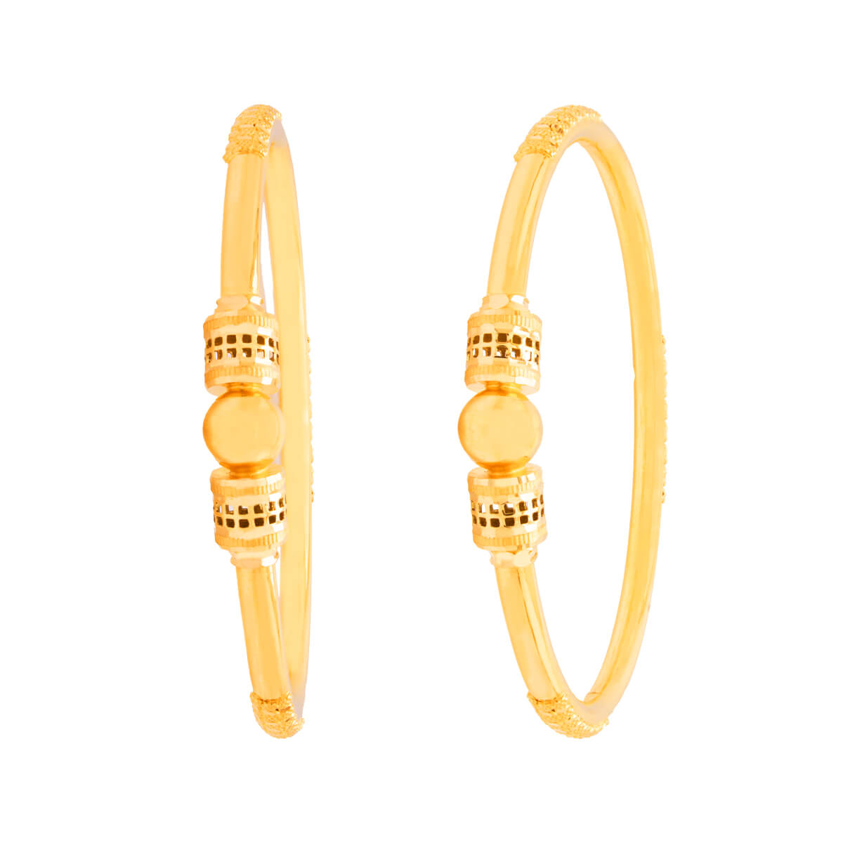 Oliva Gold Bangle with Free Gold Coin