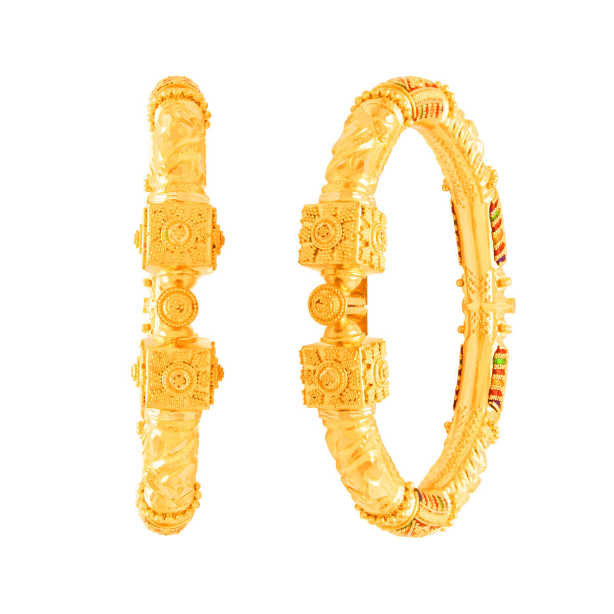 Gandharvika Gold Bangle