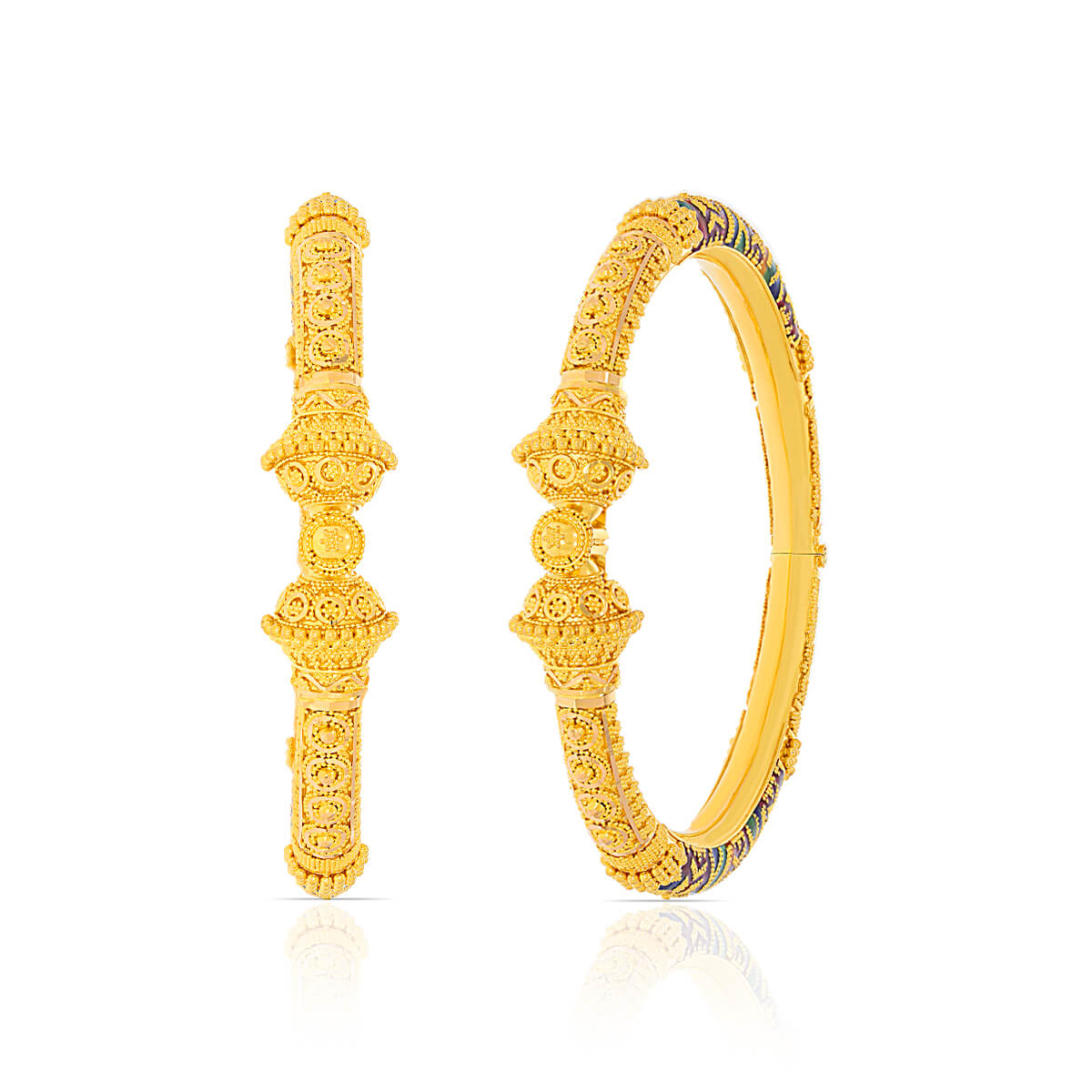 Gold Bangle with Free Gold Coin