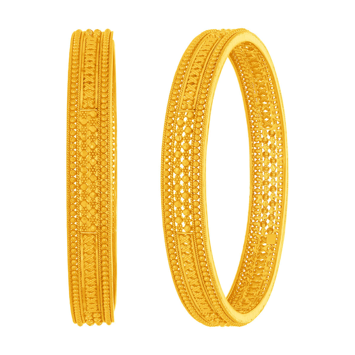 Simple bangles on sale design gold