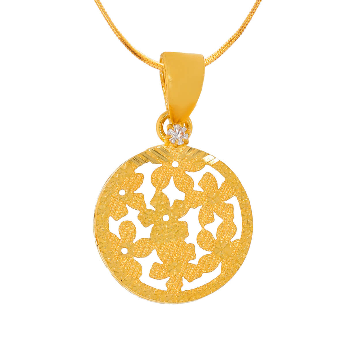 Floralclust Gold Chain with Free Gold Coin