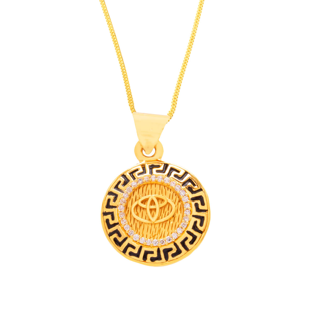 Anuva Gold Locket with Free Gold Coin