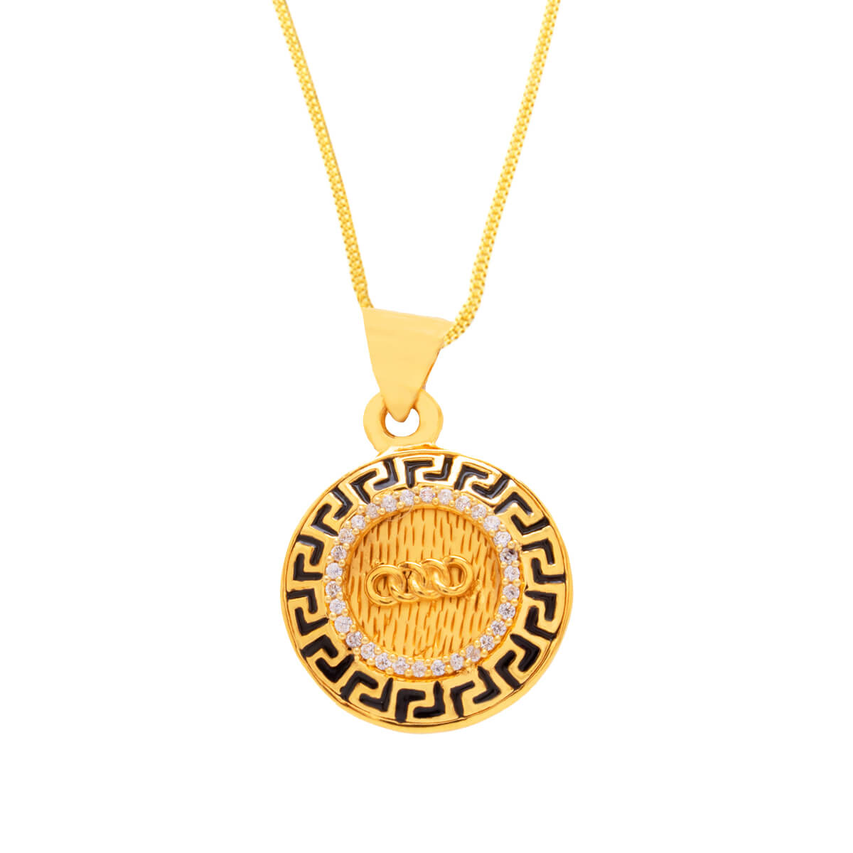 Avikat Gold Locket with Free Gold Coin