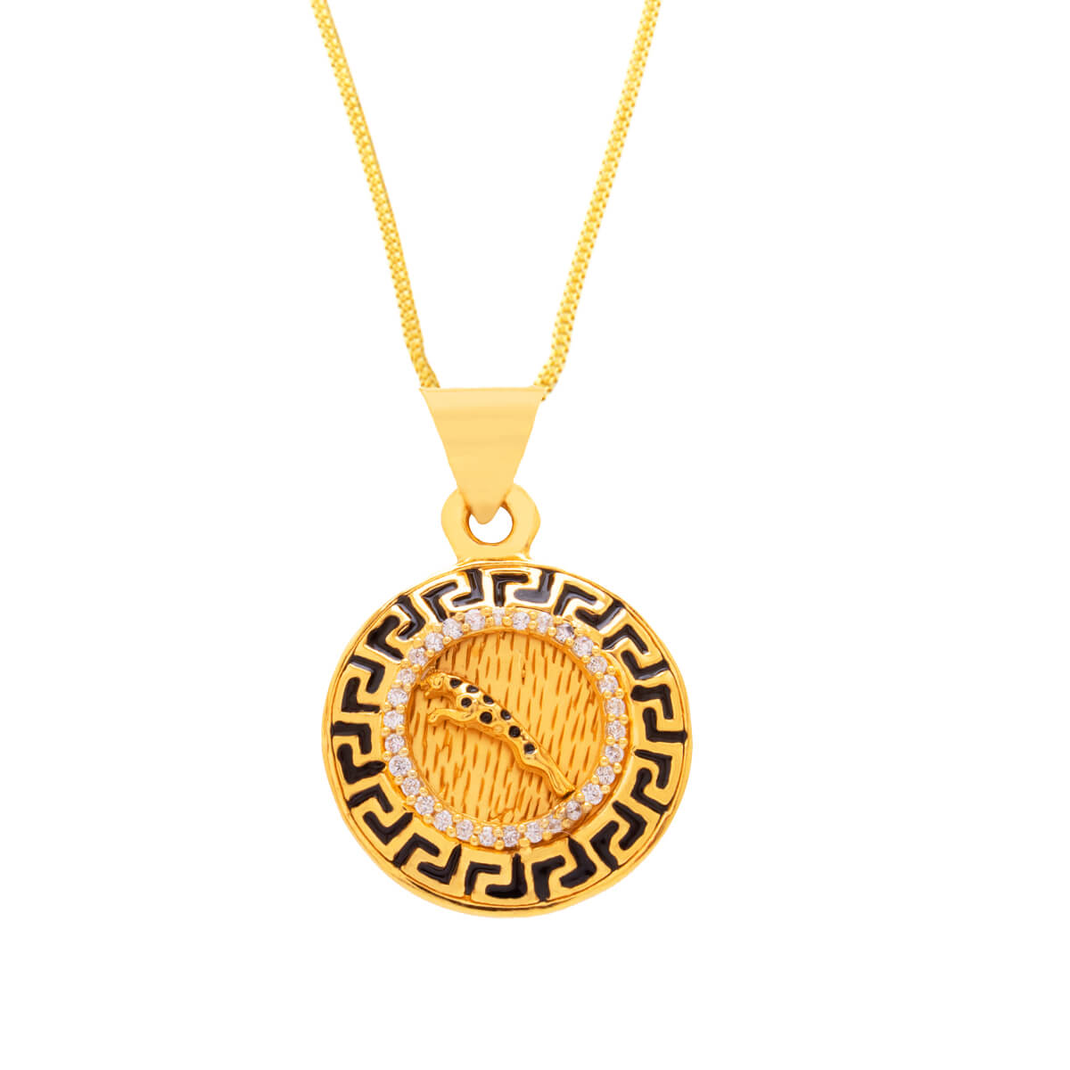 Siddhan Gold Locket with Free Gold Coin