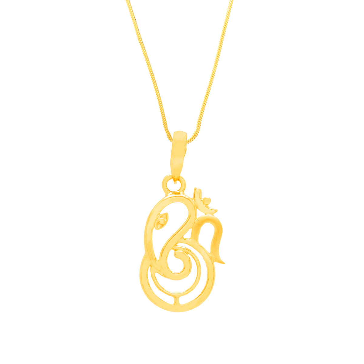 The Significance of Om Ganpati Gold Pendant with Free Gold Coin