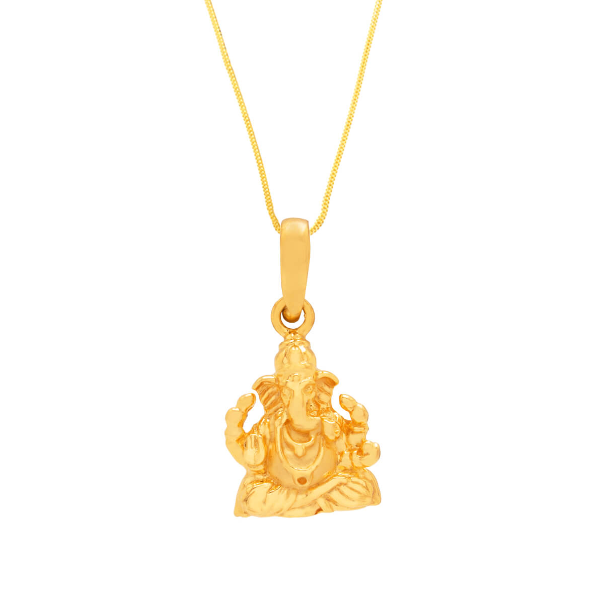 Eminent Sidhhant Gold God Pendant