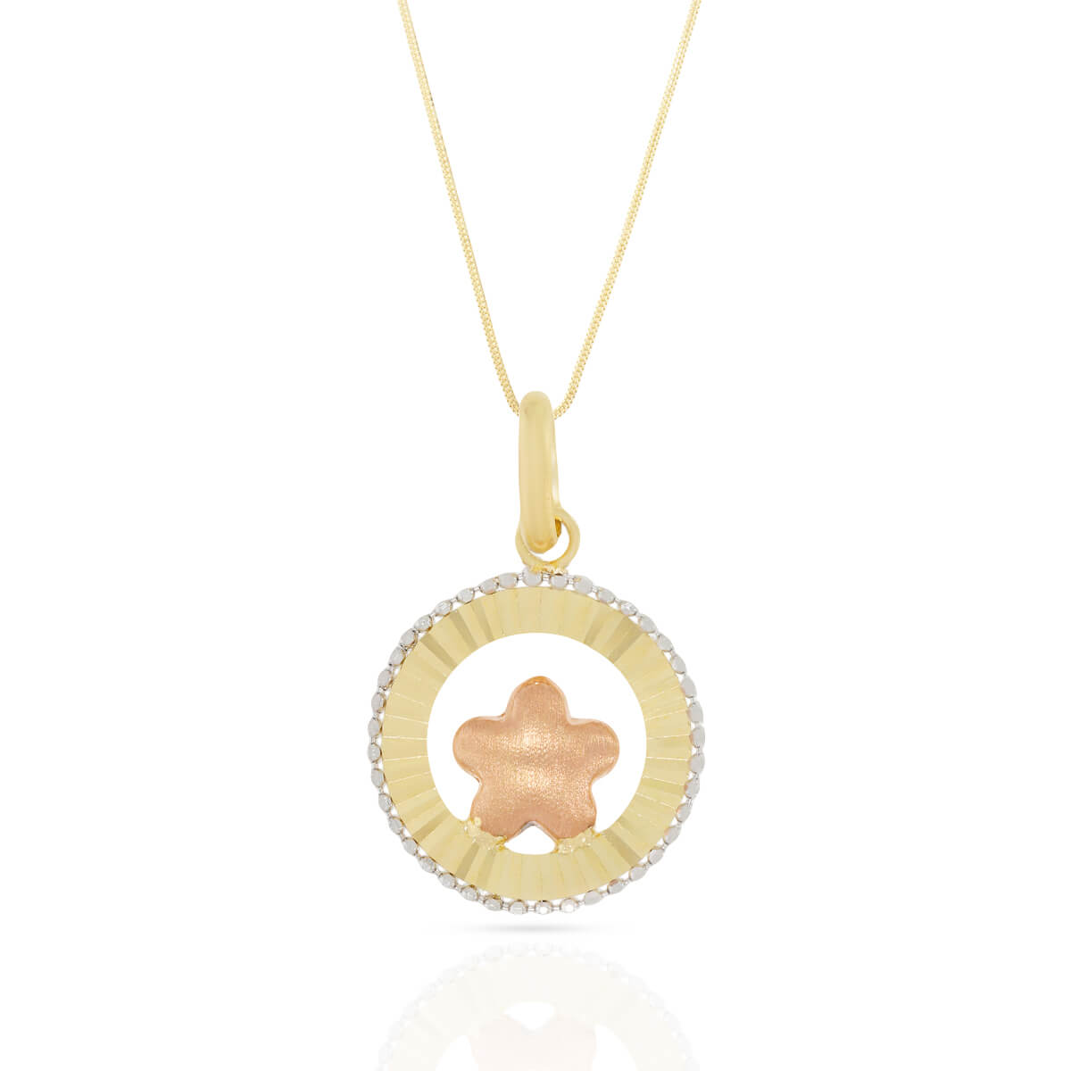 Gold Pendant with Free Gold Coin