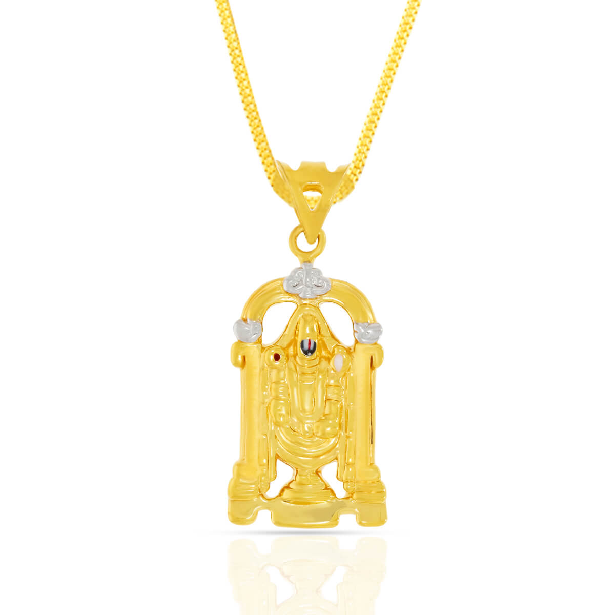 Sri Hari Balaji God Gold 22kt Pendant