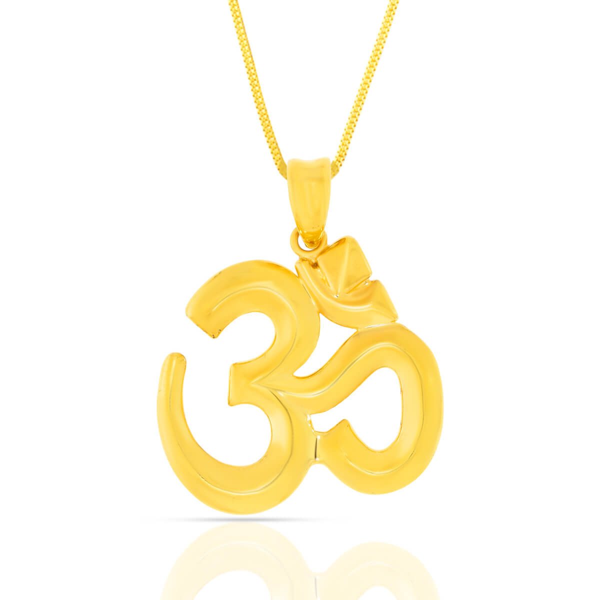 Divine Symbol The Om Gold Pendant