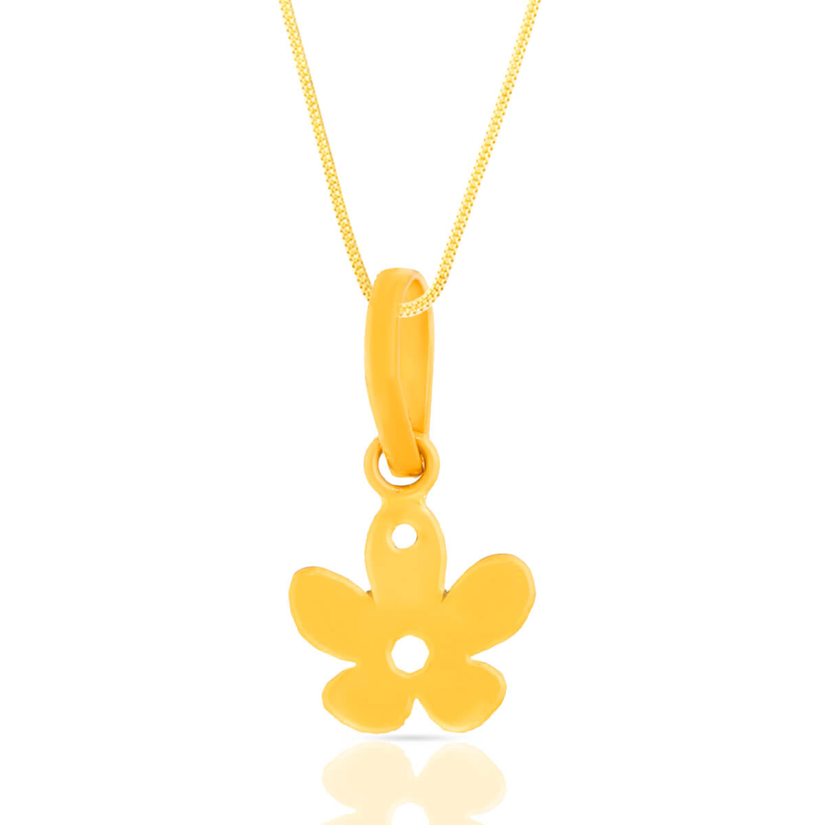 Tiny Bloosum Gold Pendant