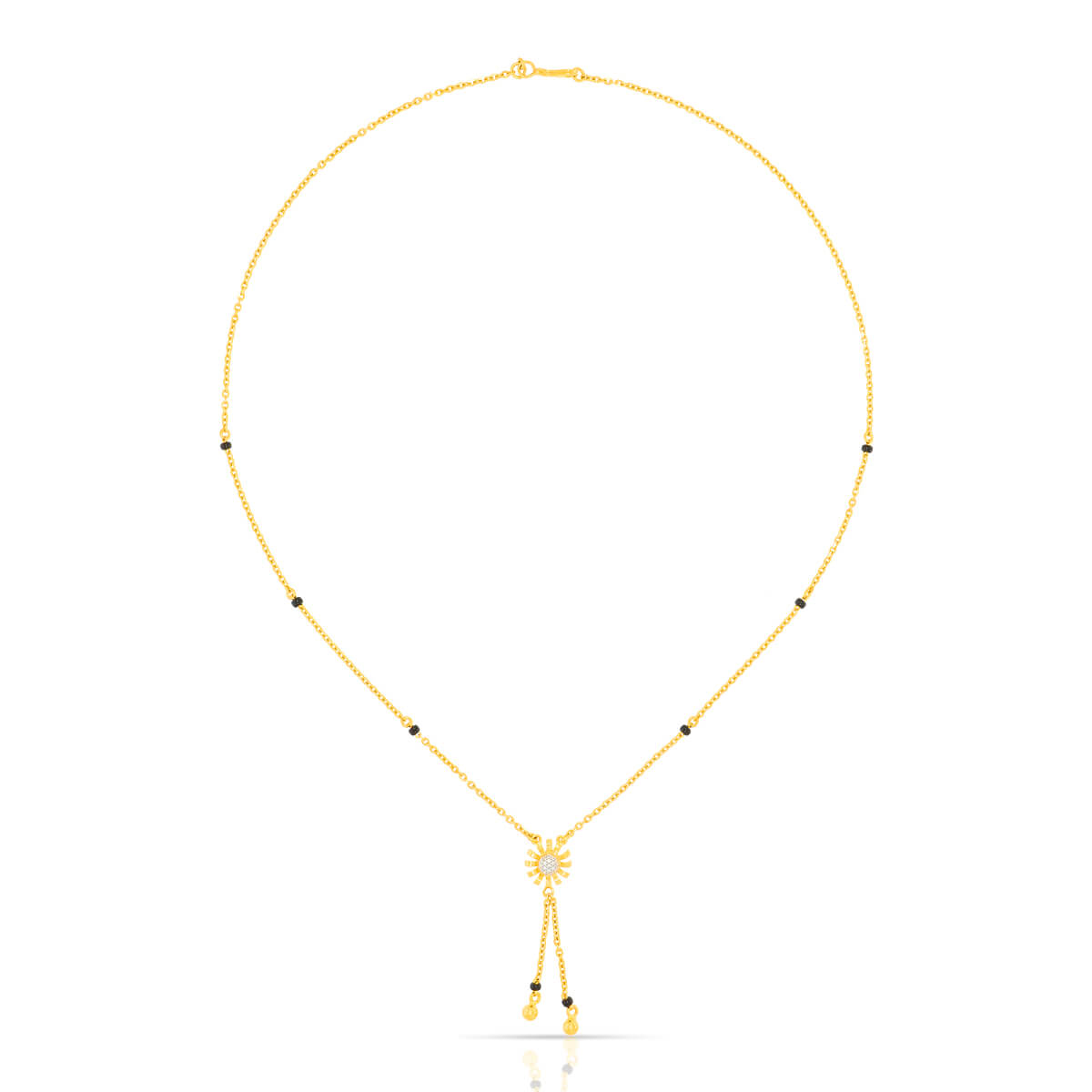 Gold Mangalsutra with Free Gold Coin