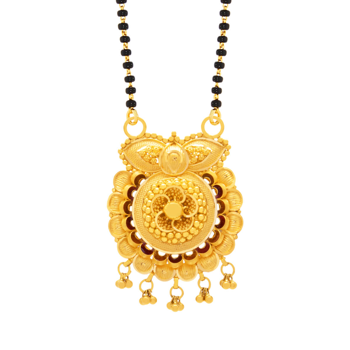 Glamorous Adweta Gold Mangalsutra Pendant