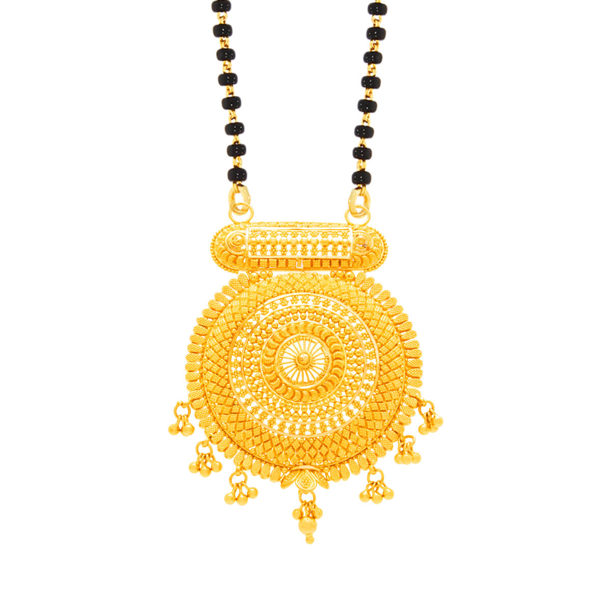 Artisanal Masterpiece Gold Mangalsutra Pendant